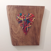 String art heart